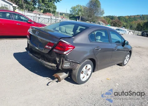2013 Honda Civic Lx from USA, damaged, VIN 19XFB2F51DE036439